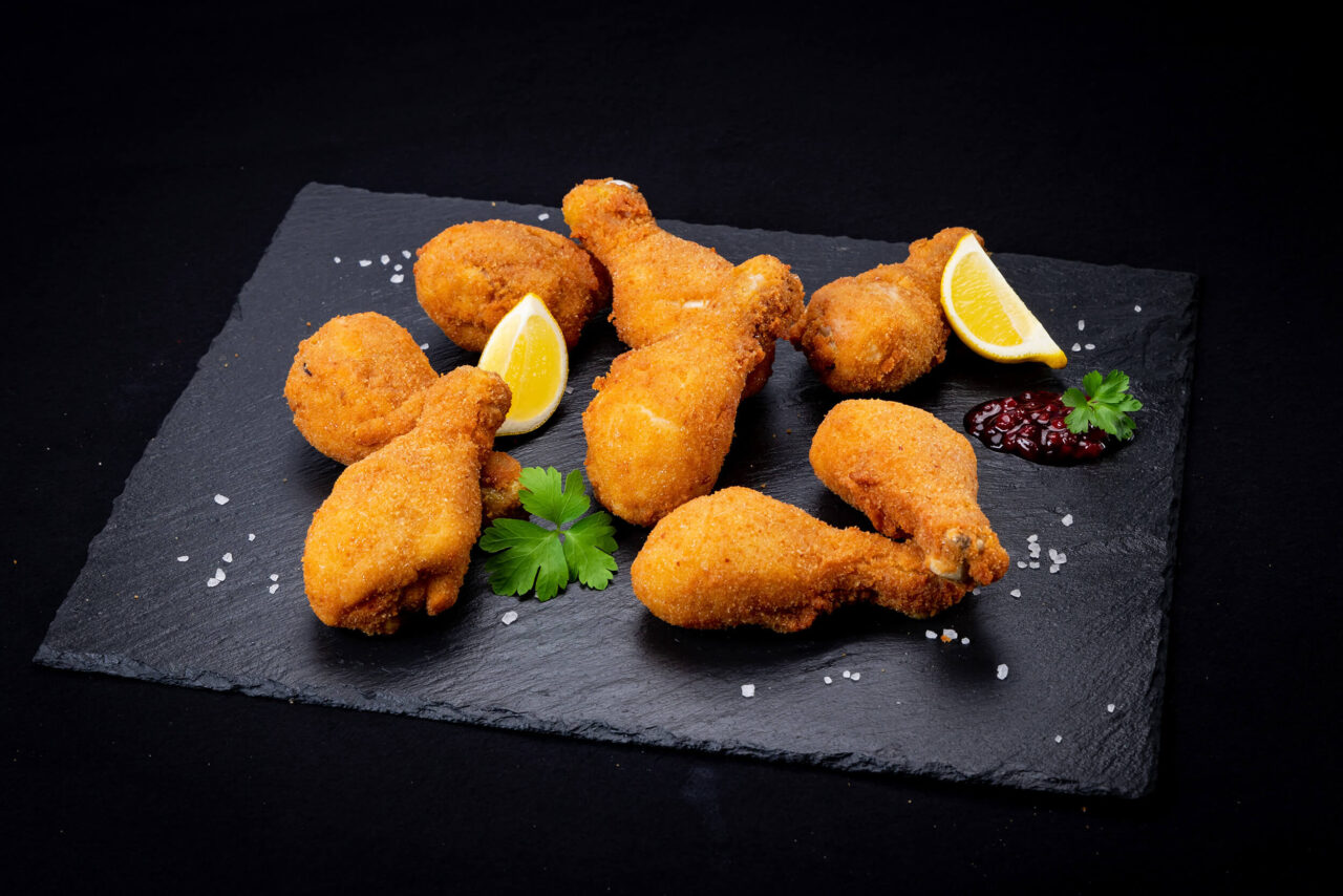 knusprig gebratenes steirisches Backhendl