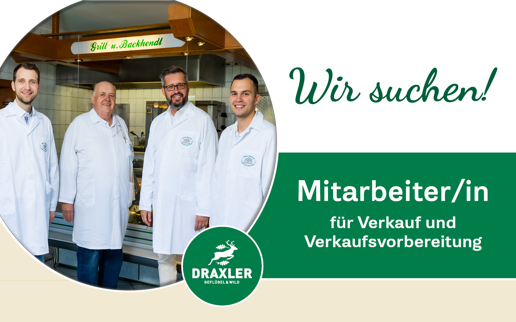 Mitarbeiter/in im Verkauf gesucht!
