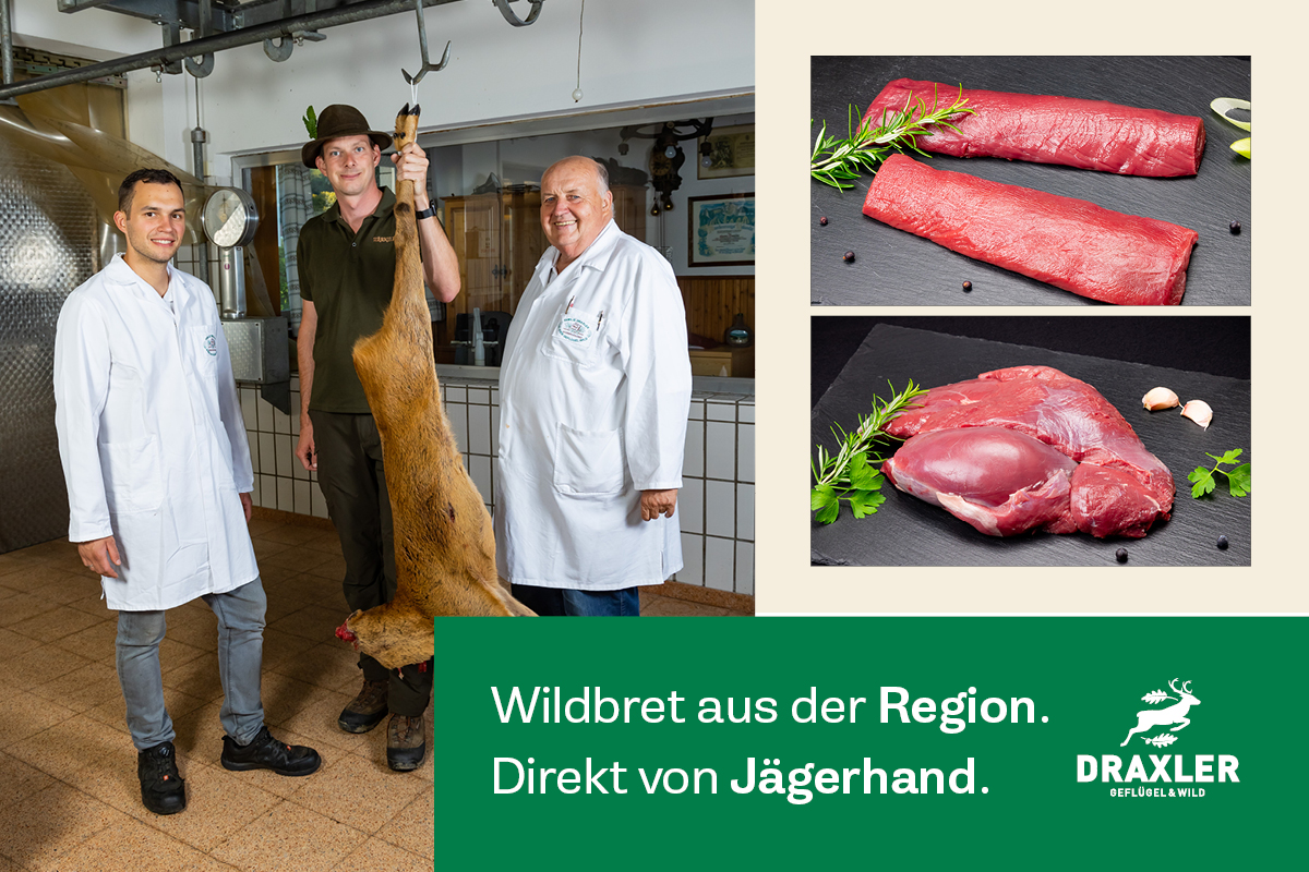 Steirisches Wildfleisch Steirisches Wildfleisch direkt vom Jäger